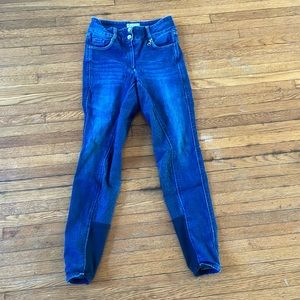 Horze denim breeches size 24R